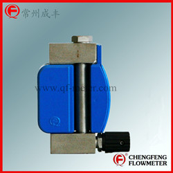 LZWB series  tiny metal tube flowmeter control valve [CHENGFENG FLOWMETER] high accuracy easy & light   high anti-corrosion Chinese professional manufacture