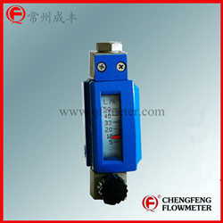 LZWB series high accuracy tiny metal tube flowmeter  high anti-corrosion [CHENGFENG FLOWMETER]  easy & light control valve Chinese professional manufacture